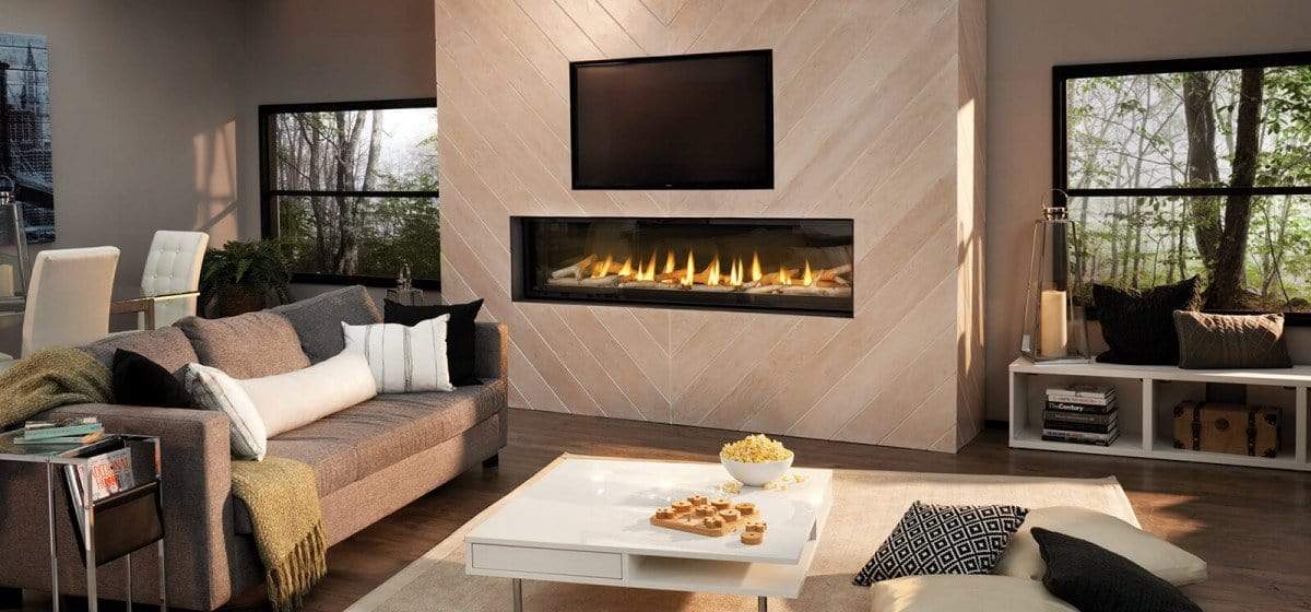 Napoleon Luxuria™ 74 Single-Sided Direct Vent Gas Fireplace LVX74