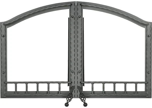 Napoleon Arched Wrought Iron Double Door For High Country™ 6000 H335-1WI