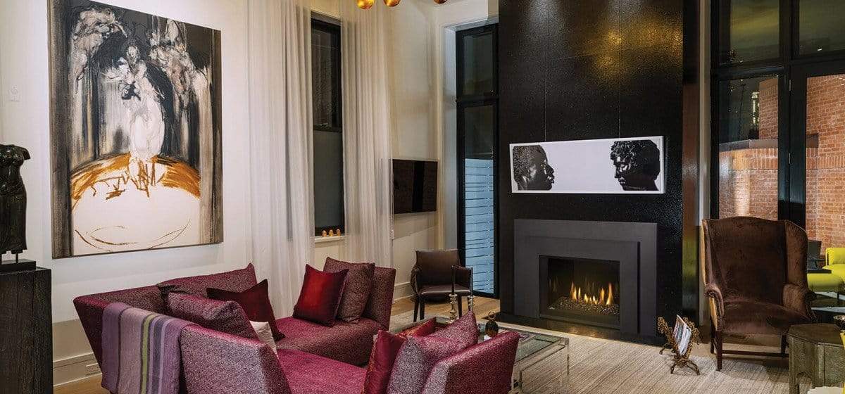 Napoleon Oakville™ 3 Glass Gas Fireplace Insert GDIG3N