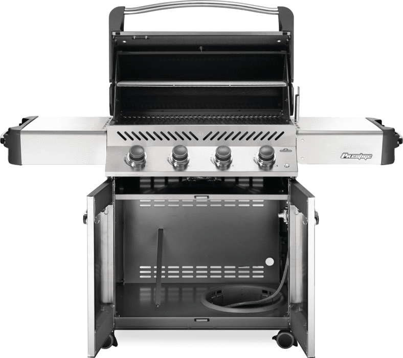 Napoleon Prestige 500 RSIB Gray Propane Gas Grill w/ Infrared Side & Rear Burners P500RSIBPCH-3