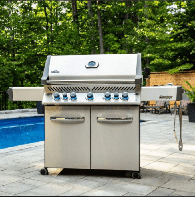 Napoleon Prestige 665 RSIB with Infrared Side and Rear Burners Gas Grill