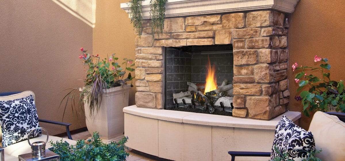Napoleon Riverside™ 36 Clean Face Outdoor Fireplace GSS36