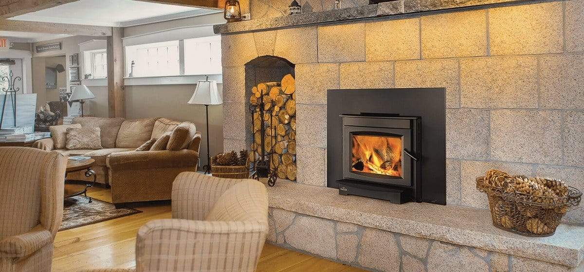 Napoleon S25i Wood Burning Insert with Contemporary Design S25I