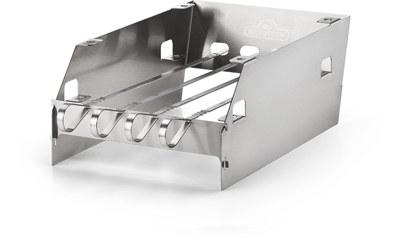 Napoleon Side Burner Large Windshield with Skewer Rack 71301