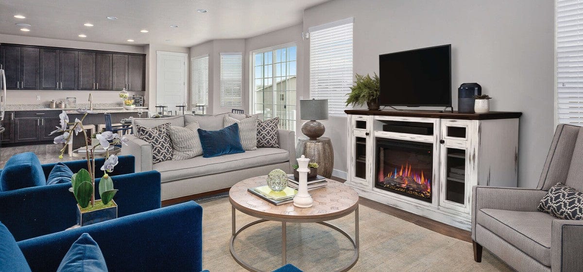 Napoleon The Charlotte Electric Fireplace Media Console NEFP30-3820AW