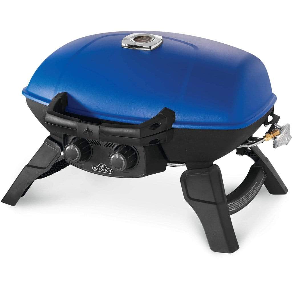 Napoleon TravelQ 285 with Griddle Portable Liquid Propane Gas Grill TQ285-BL-1