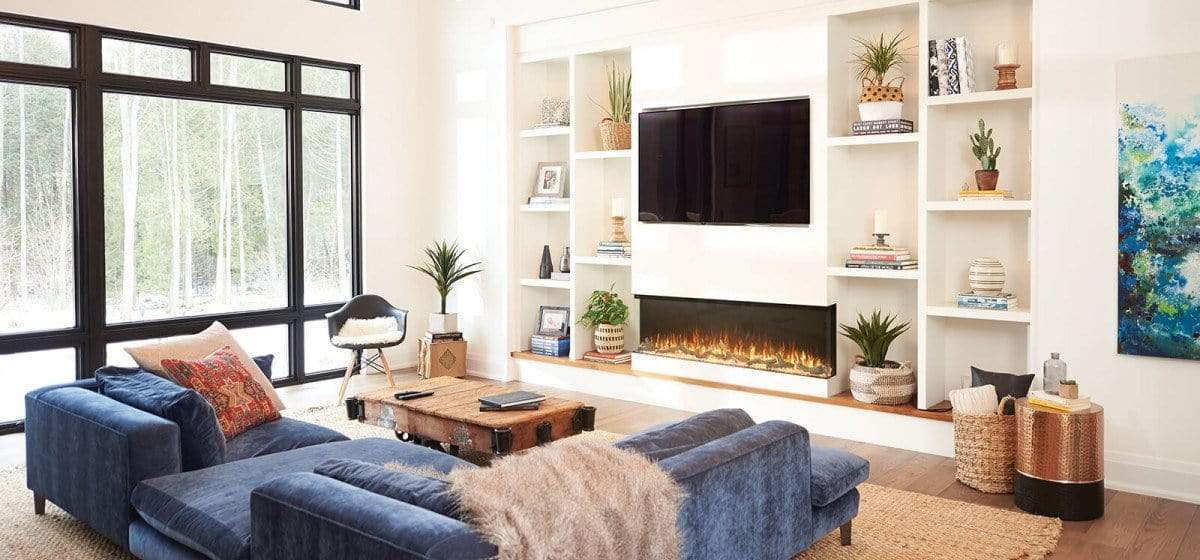 Napoleon Trivista™ 60 Built-In Electric Fireplace NEFB60H-3SV