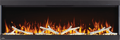 Napoleon TRIVISTA™ PICTURA Series 50" Built-In Electric Fireplace NEFL50H-3SV