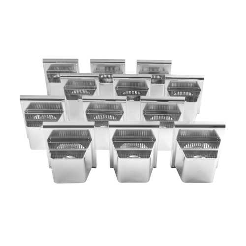 Napoleon Wall Terminal/Vinyl Siding Sheild, 4/7" - Bulk Pack Of 12
