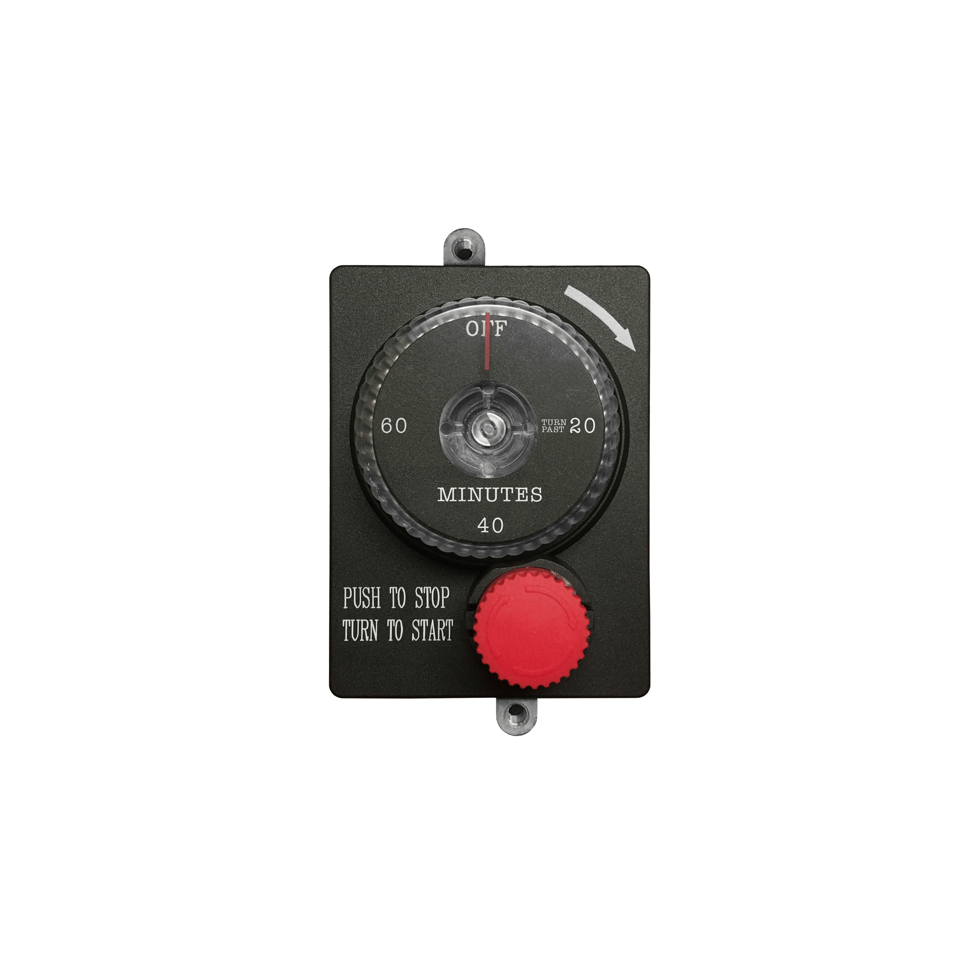 Summerset 1-Hour Mechanical Timer with Manual Emergency Shut-off ESTOP1-0H